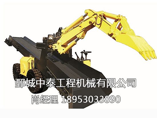 STB-60LS輪胎皮帶式扒渣機