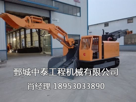 STB-120柴電兩用扒渣機